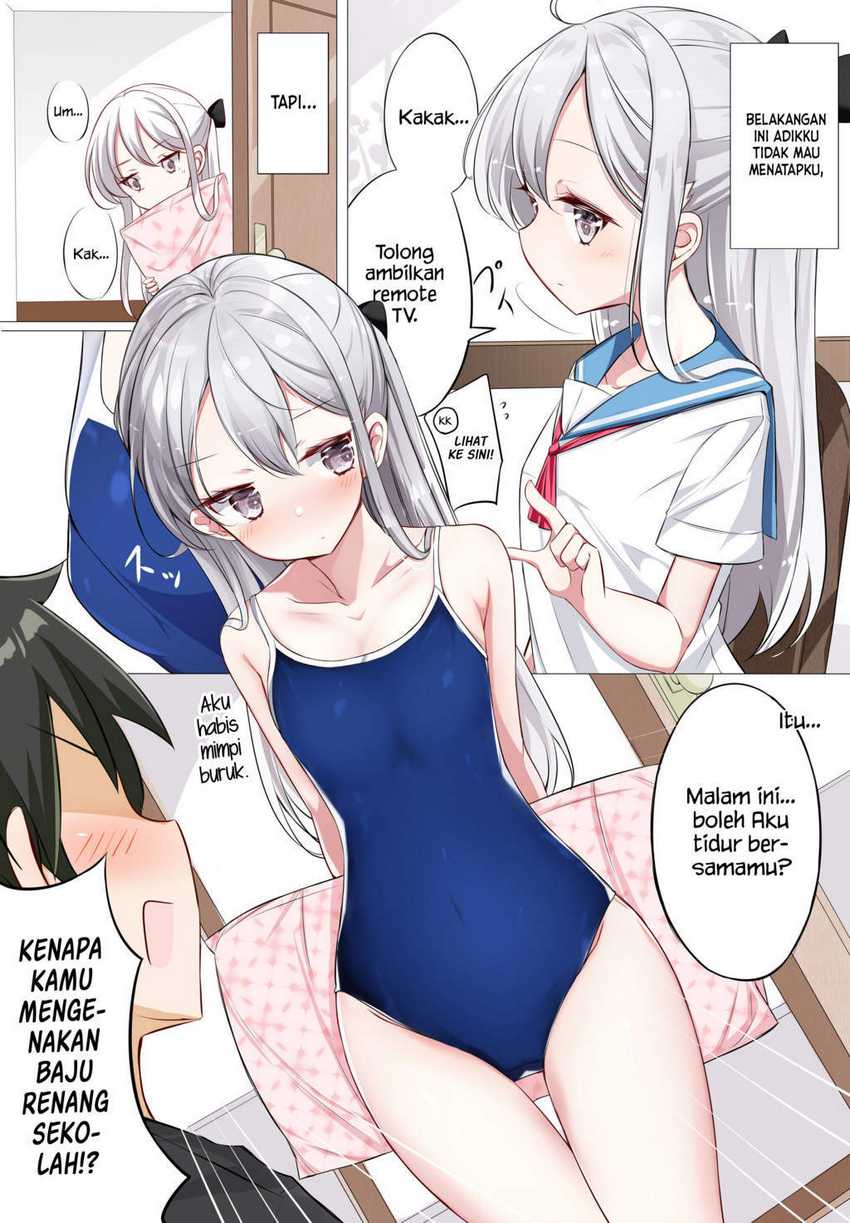 Baca Manga Imouto ga Ichi Nichi Ikka Shika Me wo Awasete Kurenai Chapter 2 Gambar 2