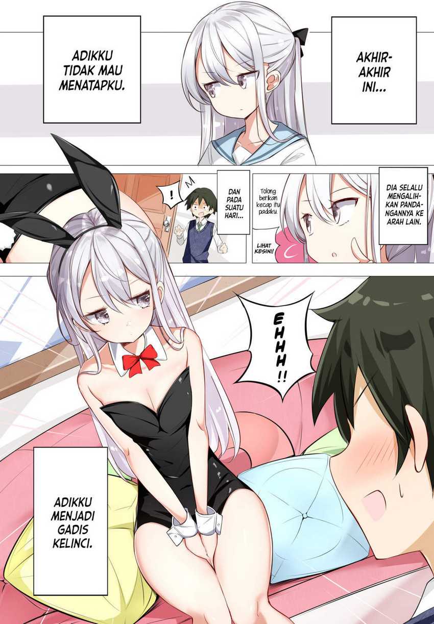 Baca Manga Imouto ga Ichi Nichi Ikka Shika Me wo Awasete Kurenai Chapter 1 Gambar 2
