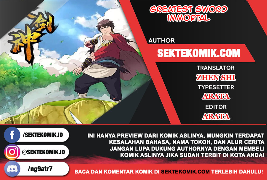 Baca Komik Greatest Sword Immortal Chapter 86 Gambar 1