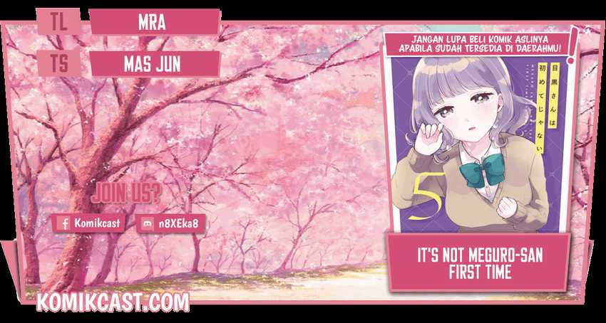 Baca Komik It’s Not Meguro-san’s First Time Chapter 40 Gambar 1