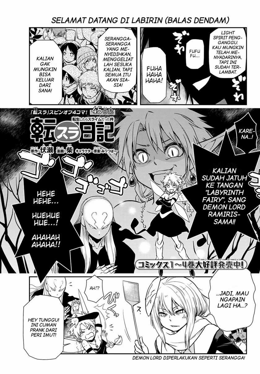 Baca Manga Tensura Nikki Tensei Shitara Slime Datta Ken Chapter 45 Gambar 2