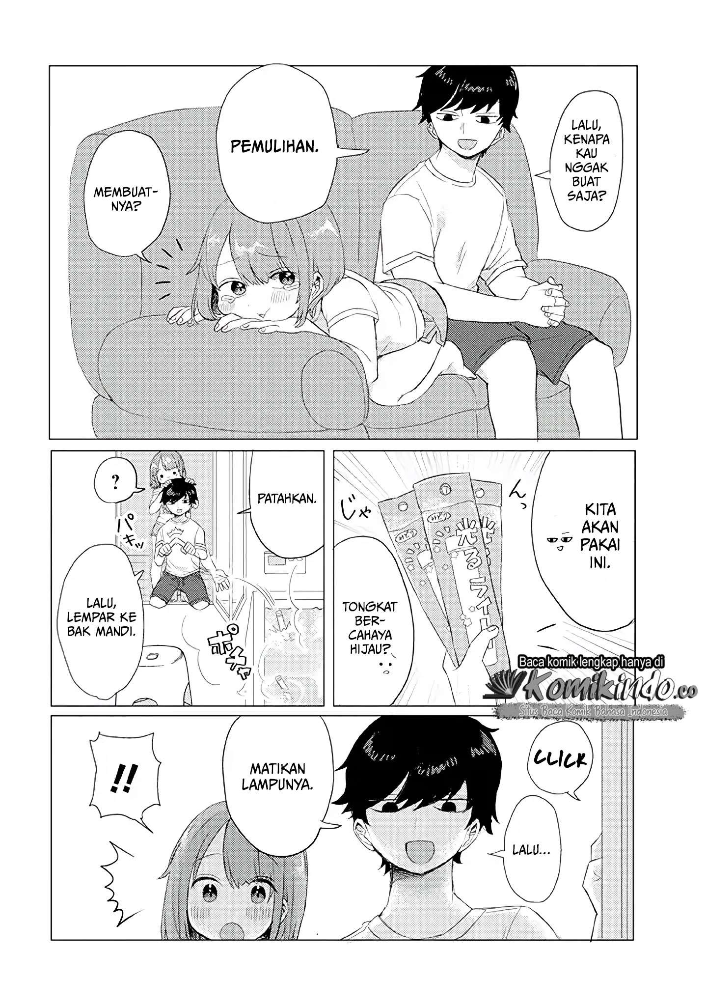 Girlfriend Who Absolutely Doesn’t Want to Take a Bath VS Boyfriend Who Absolutely Wants Her to Take a Bath Chapter 08 Gambar 5