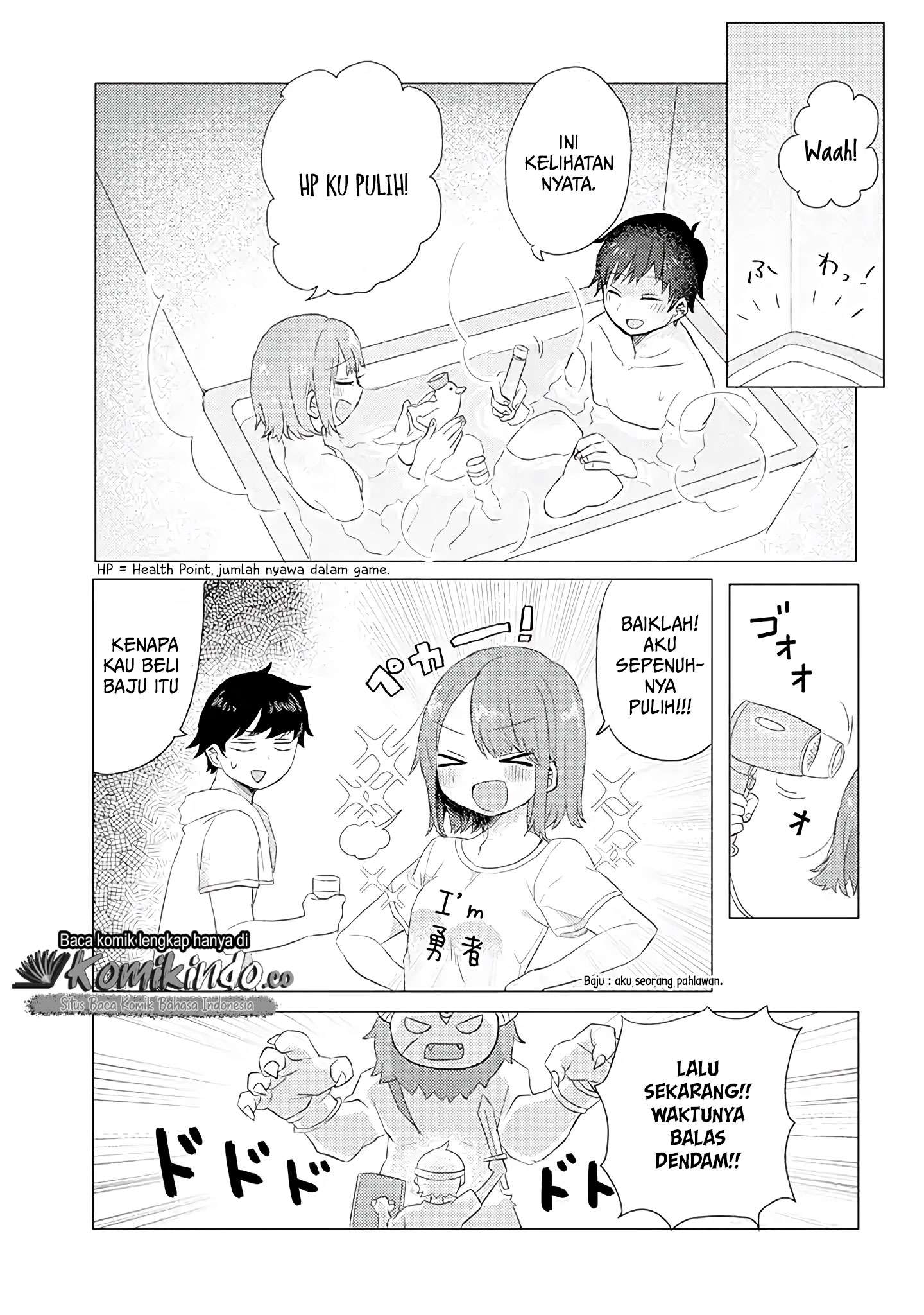 Girlfriend Who Absolutely Doesn’t Want to Take a Bath VS Boyfriend Who Absolutely Wants Her to Take a Bath Chapter 08 Gambar 6