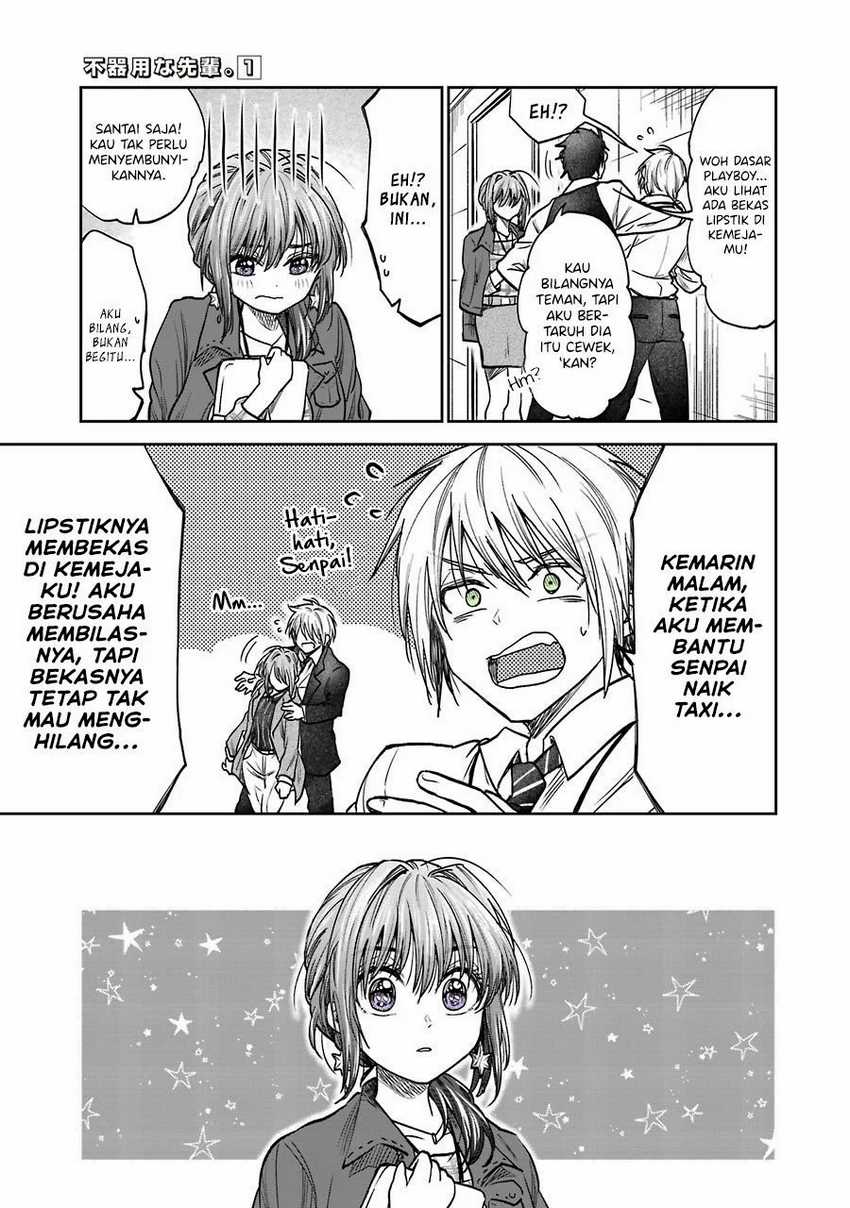 Awkward Senpai Serialization Chapter 2.1 Gambar 4