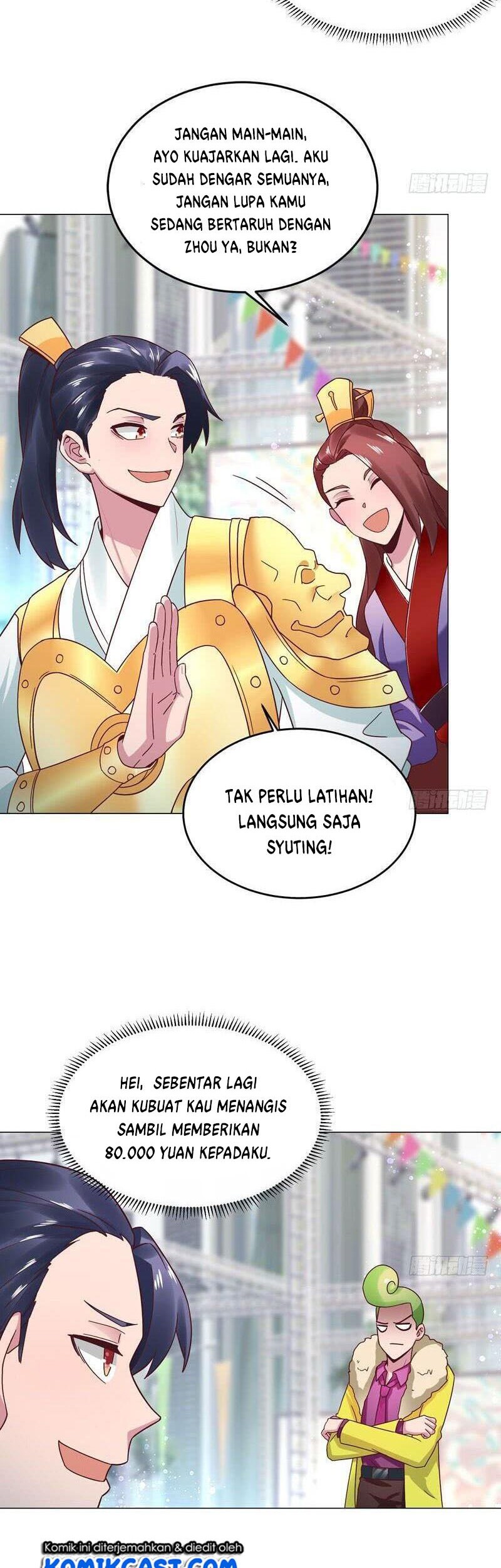 Carrying The Goddess Along Chapter 35 Gambar 9