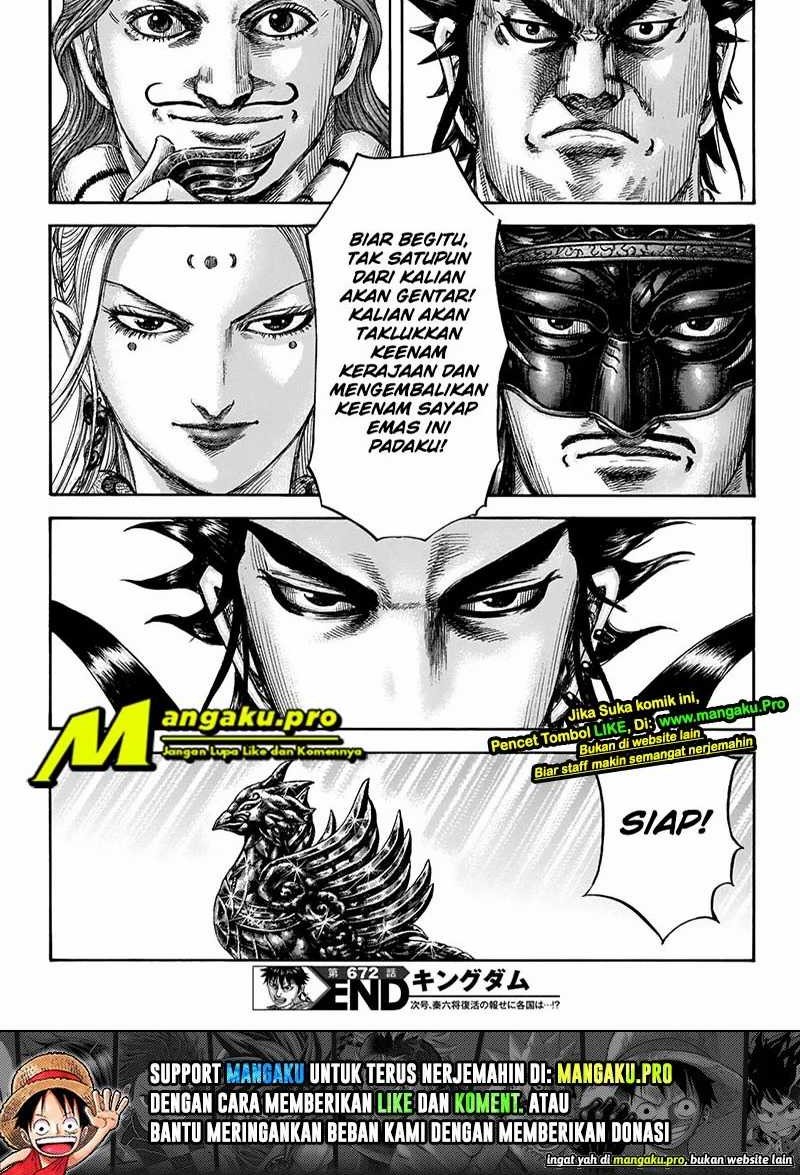 Kingdom Chapter 672 Gambar 12