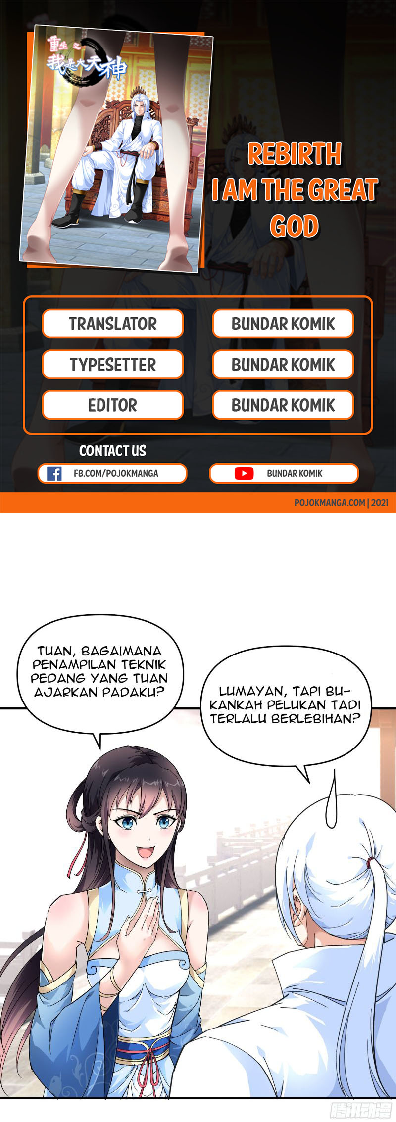 Baca Manhua Rebirth I Am The Great God Chapter 49 Gambar 2