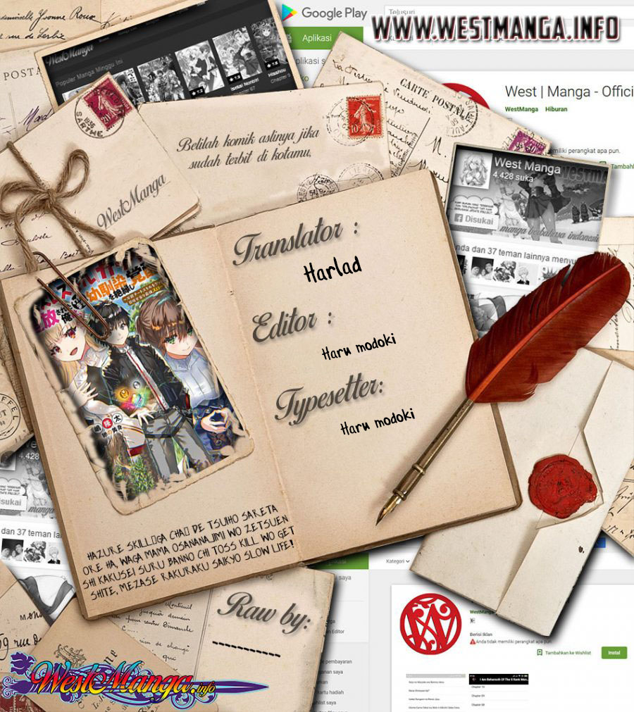 Hazure Skill “Gacha” de Tsuihō sa Reta Ore wa, Wagamama Osananajimi o Zetsuen Shi Kakusei Suru ~ Ban’nō Cheat Skill o Getto Shite, Mezase Rakuraku Saikyō Slow Life!~ Chapter 02.1 Gambar 3