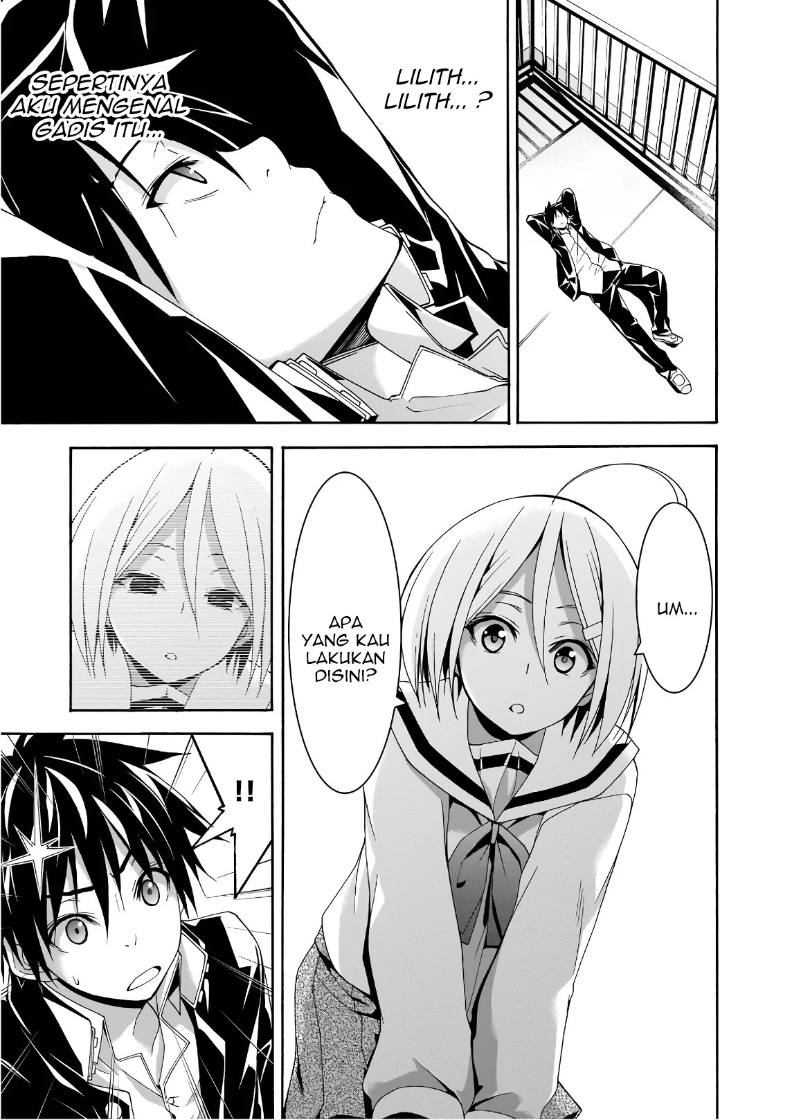 Trinity Seven Chapter 91 Gambar 14