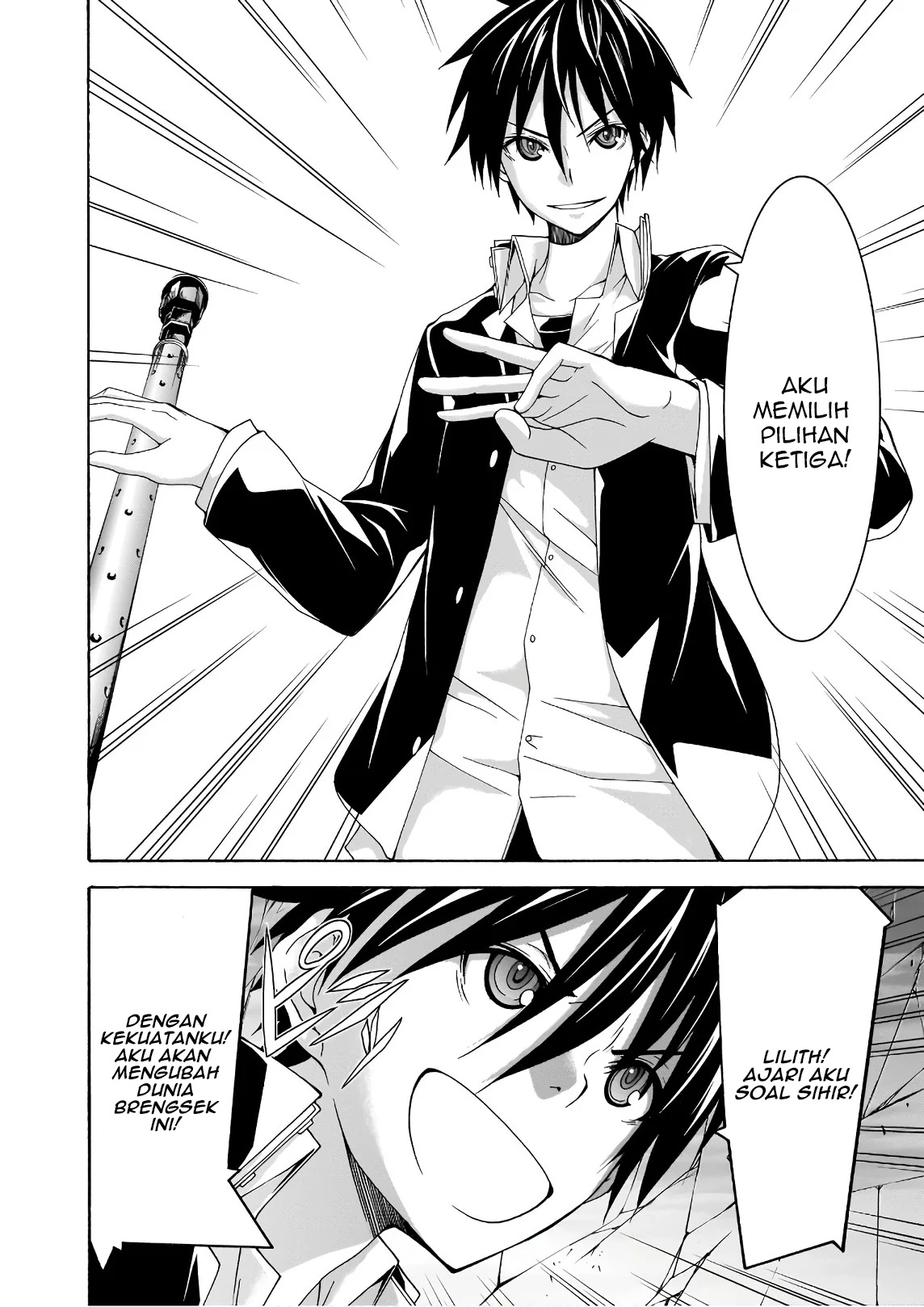 Trinity Seven Chapter 91 Gambar 28