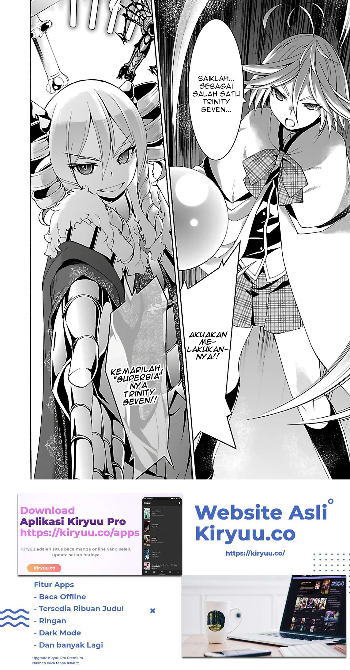 Trinity Seven Chapter 83 Gambar 30