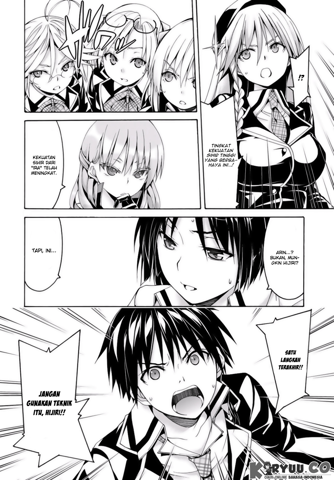 Trinity Seven Chapter 73 Gambar 25