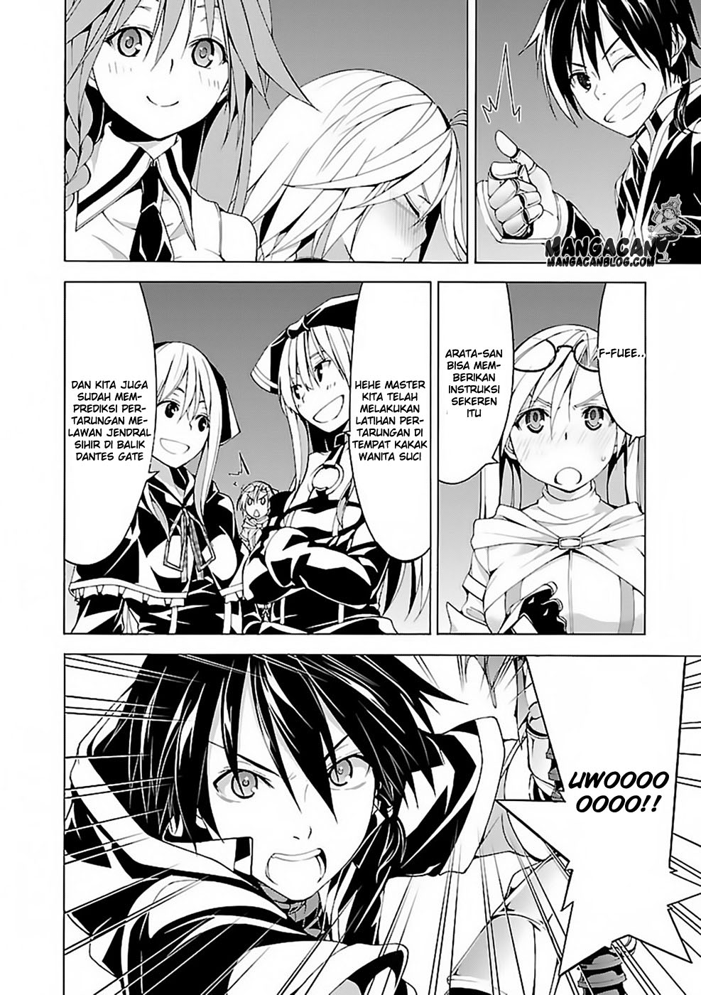 Trinity Seven Chapter 63 Gambar 13