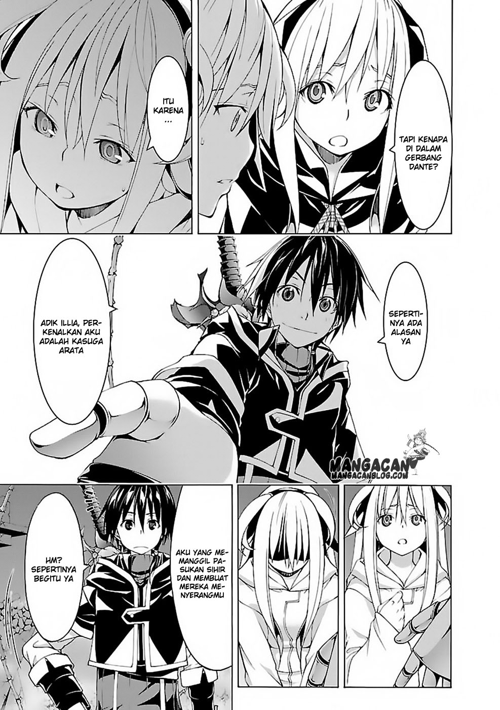 Trinity Seven Chapter 63 Gambar 18