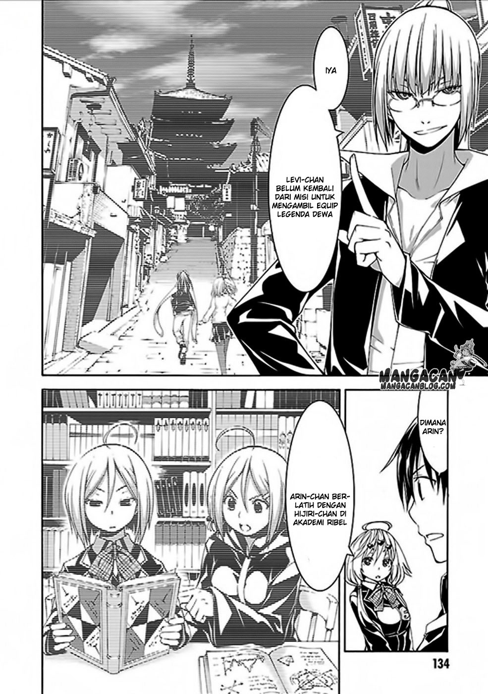 Trinity Seven Chapter 62 Gambar 14