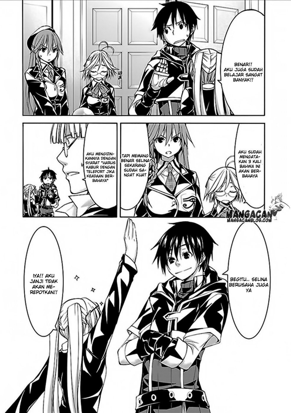 Trinity Seven Chapter 62 Gambar 17