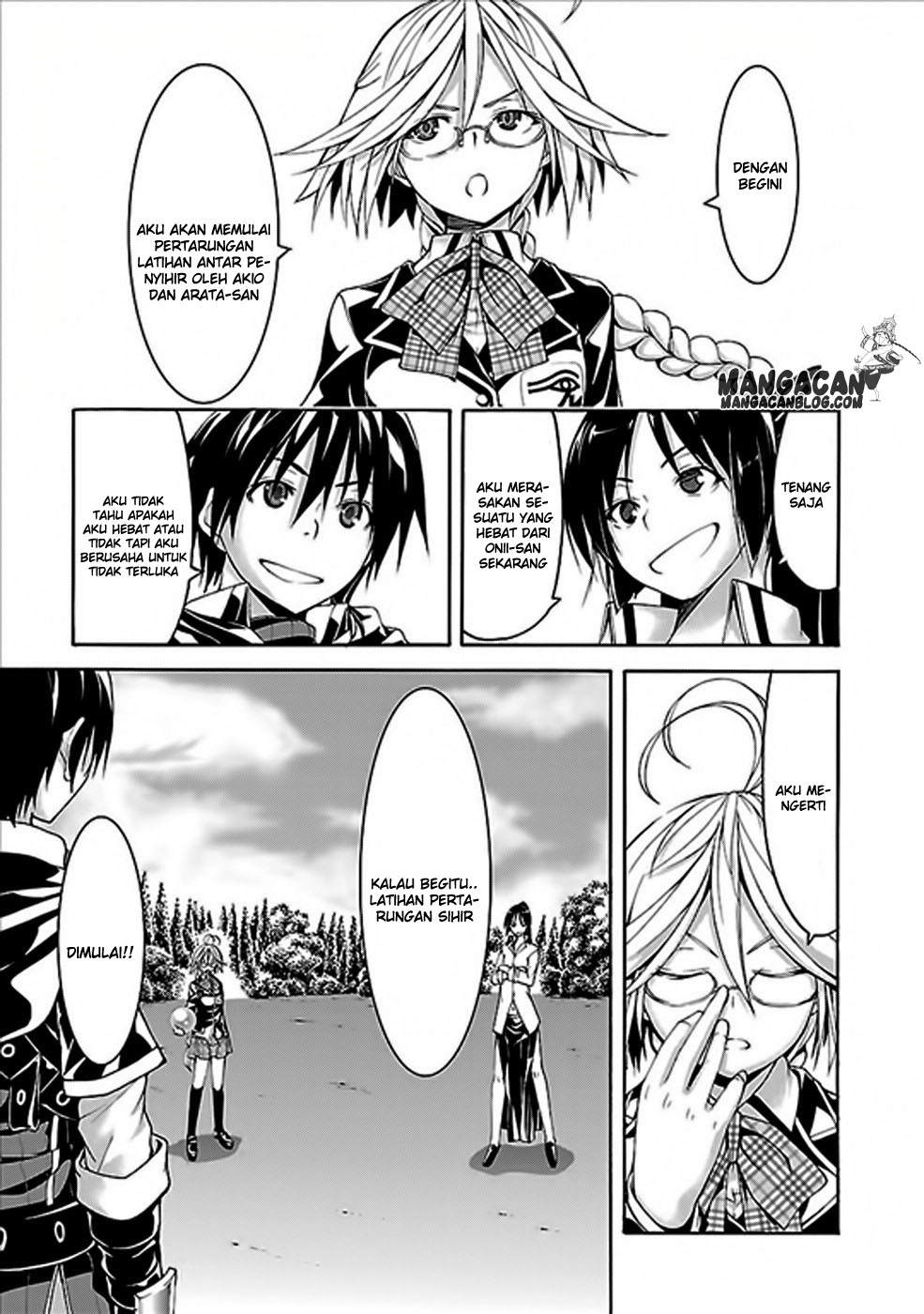 Trinity Seven Chapter 62 Gambar 19