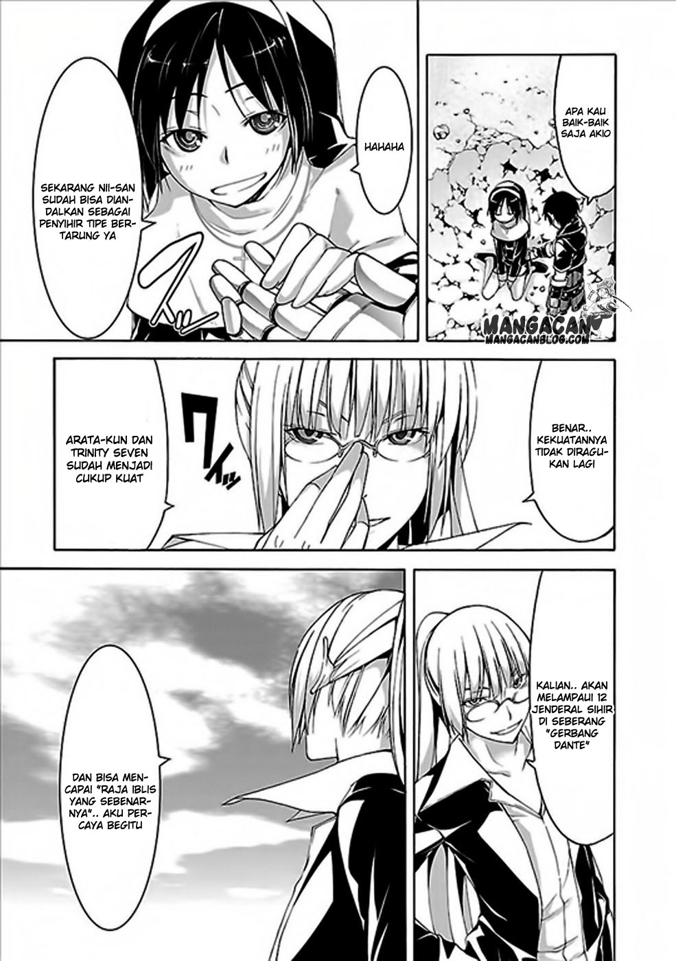 Trinity Seven Chapter 62 Gambar 28