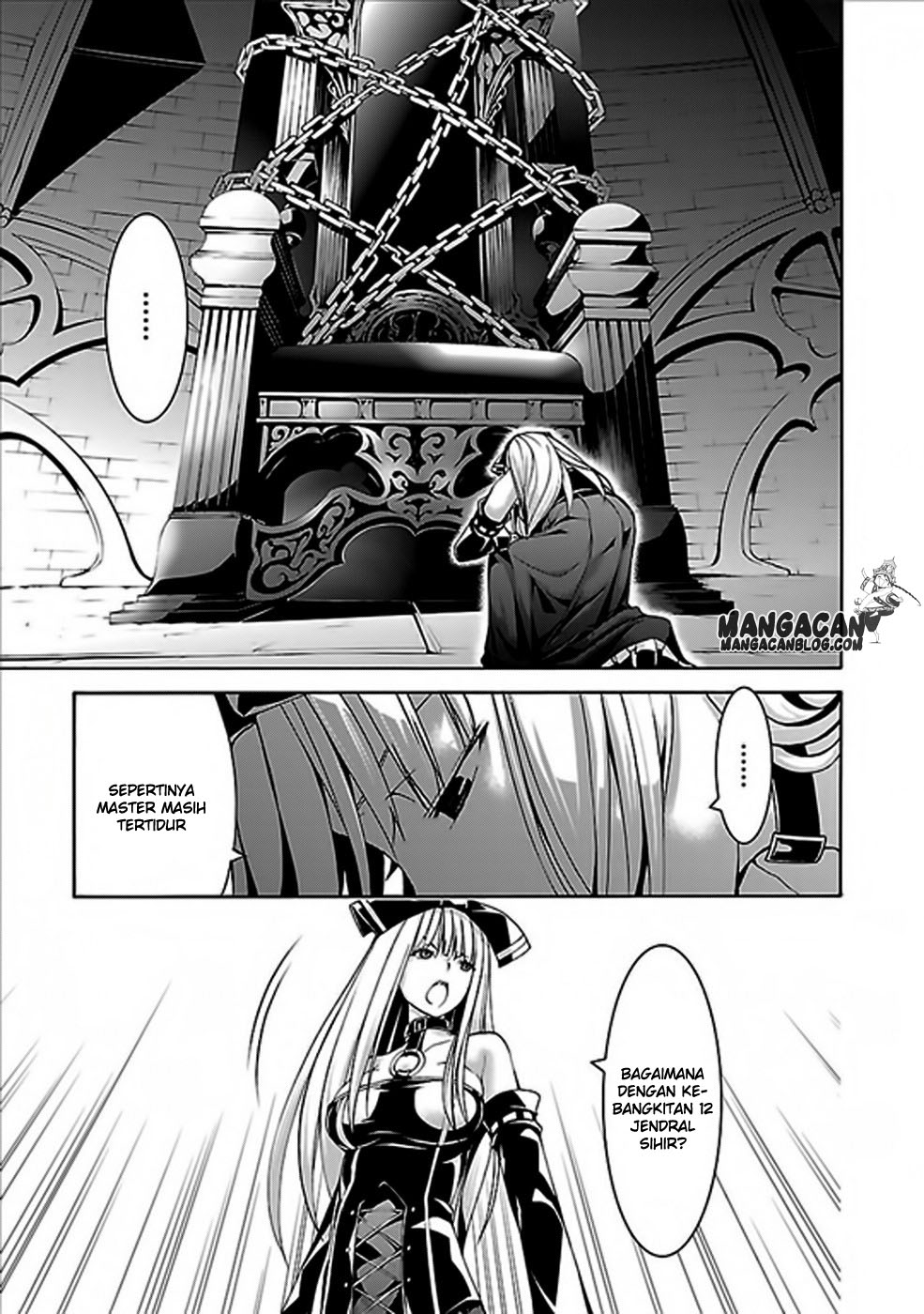 Trinity Seven Chapter 62 Gambar 32