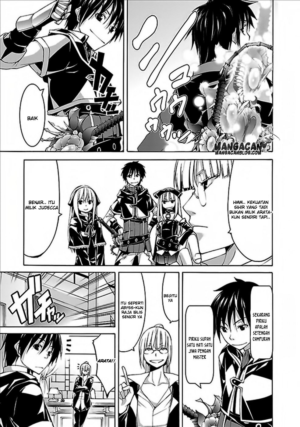 Trinity Seven Chapter 62 Gambar 9