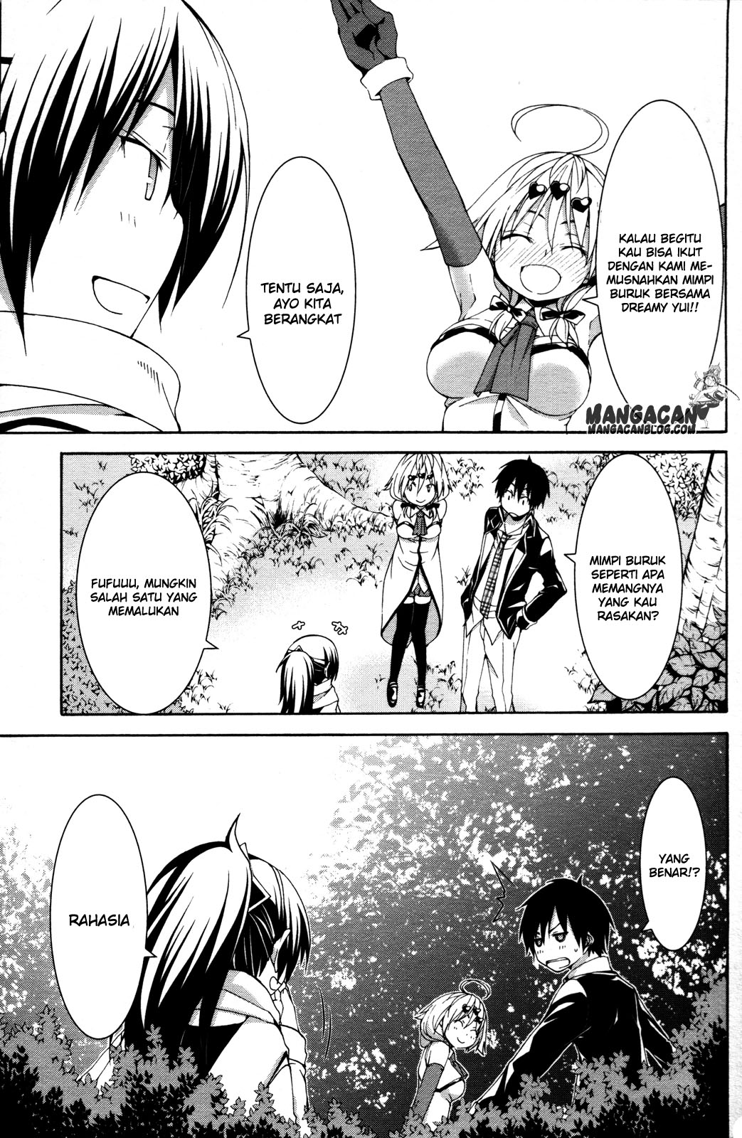 Trinity Seven Chapter 5 Gambar 15