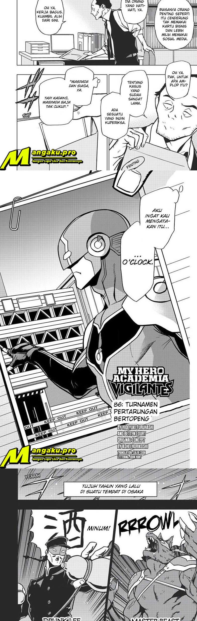 Baca Manga Vigilante: Boku no Hero Academia Illegal Chapter 86 Gambar 2