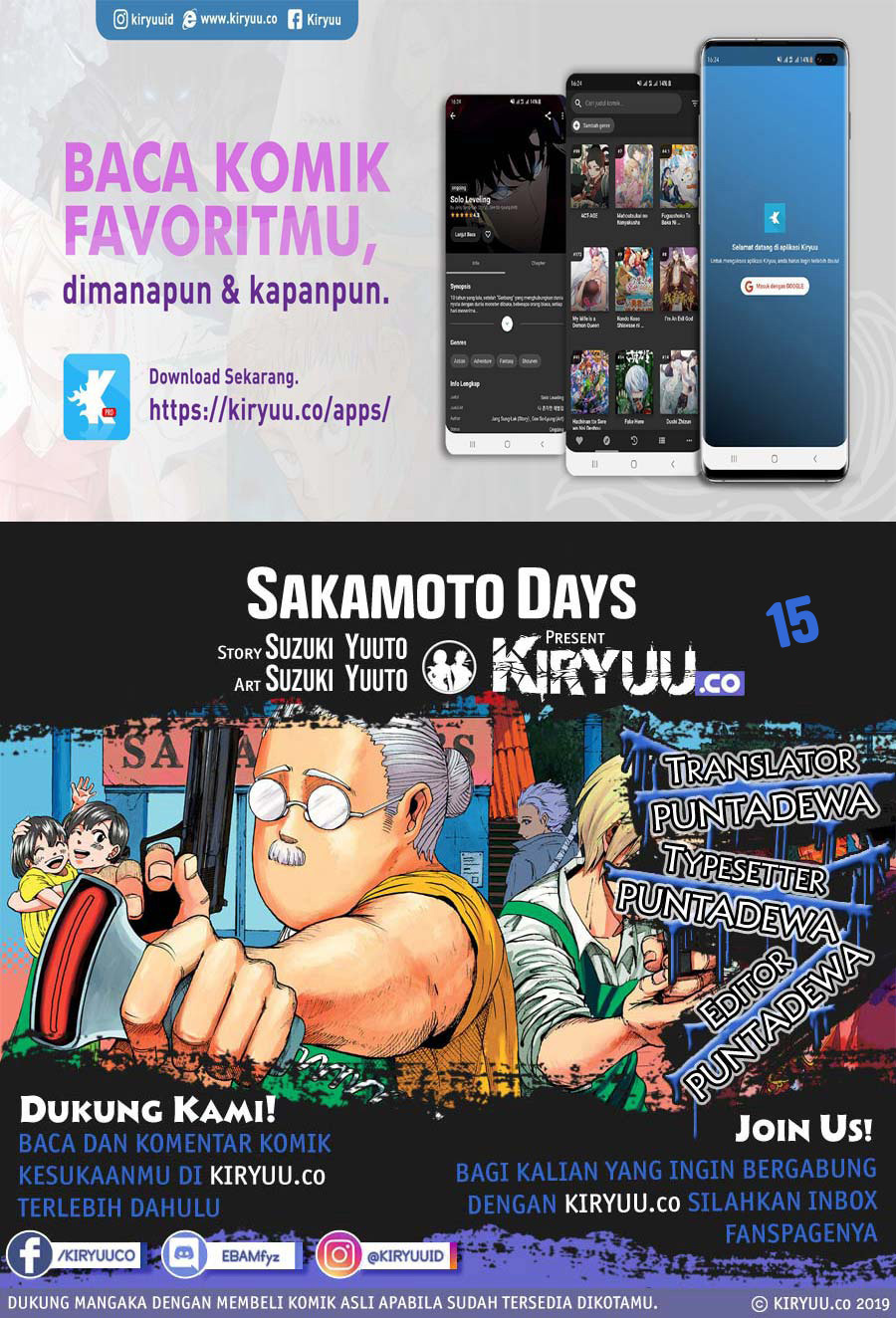 Baca Komik Sakamoto Days Chapter 15 Gambar 1