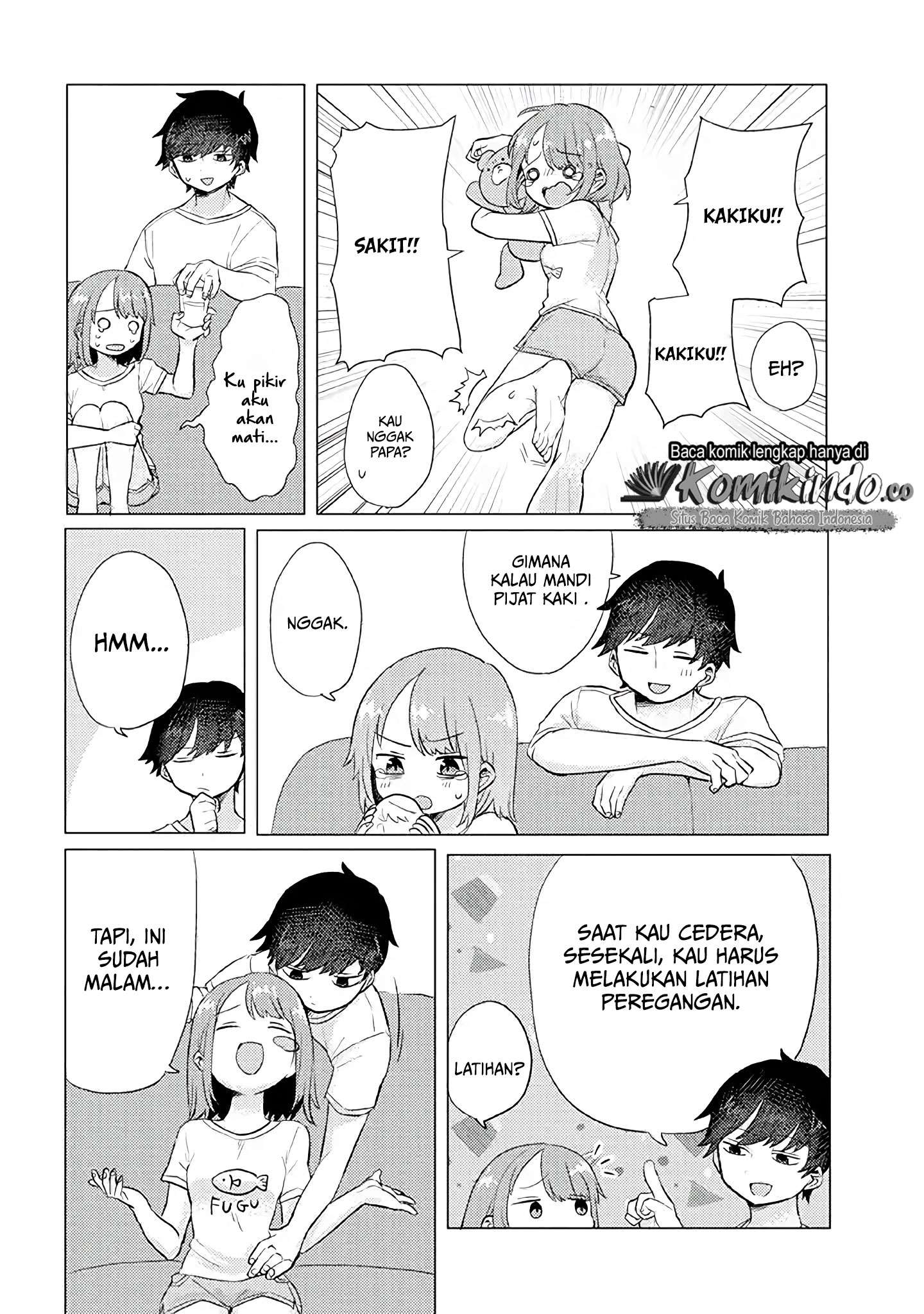 Girlfriend Who Absolutely Doesn’t Want to Take a Bath VS Boyfriend Who Absolutely Wants Her to Take a Bath Chapter 11 Gambar 3