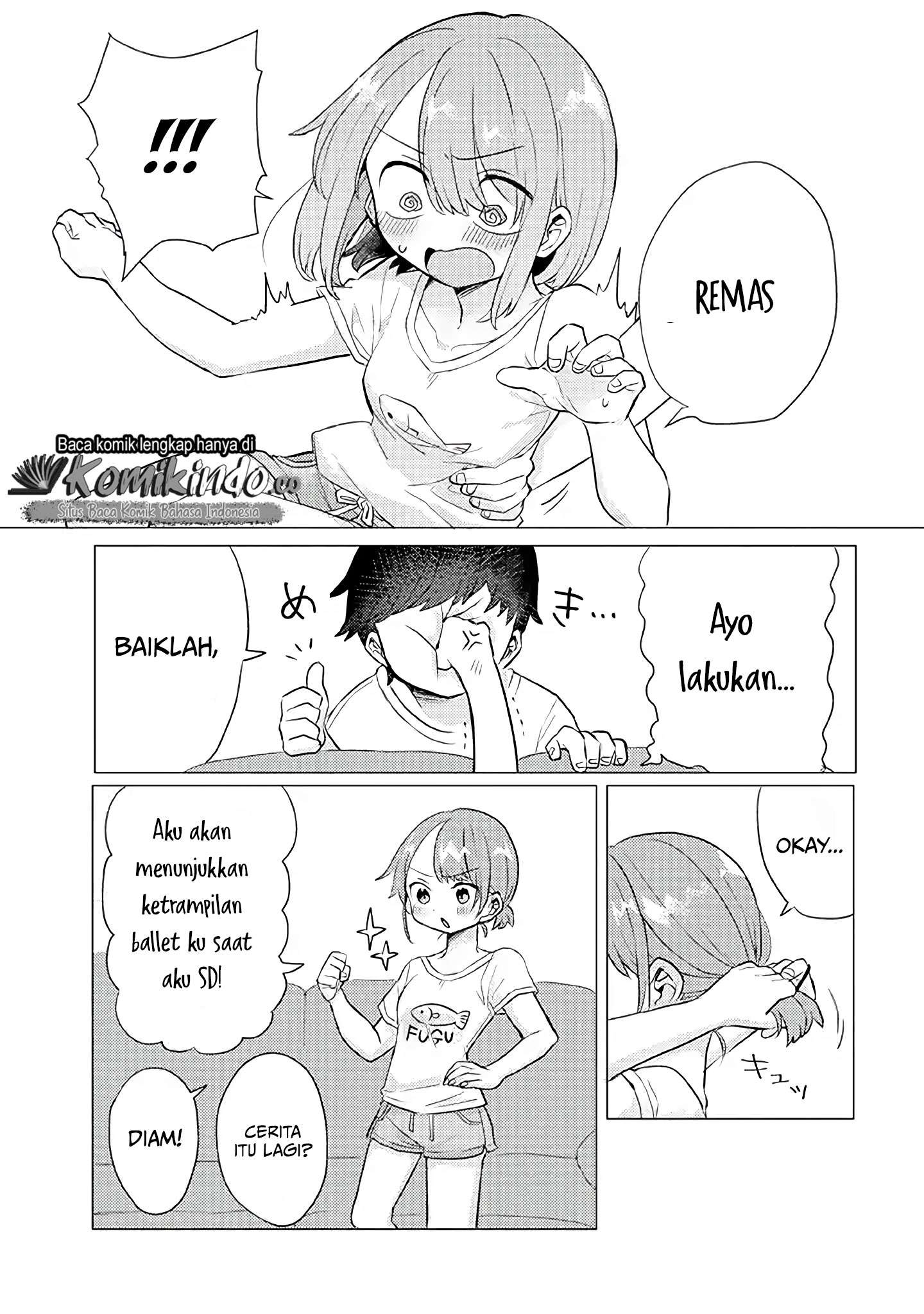 Girlfriend Who Absolutely Doesn’t Want to Take a Bath VS Boyfriend Who Absolutely Wants Her to Take a Bath Chapter 11 Gambar 4