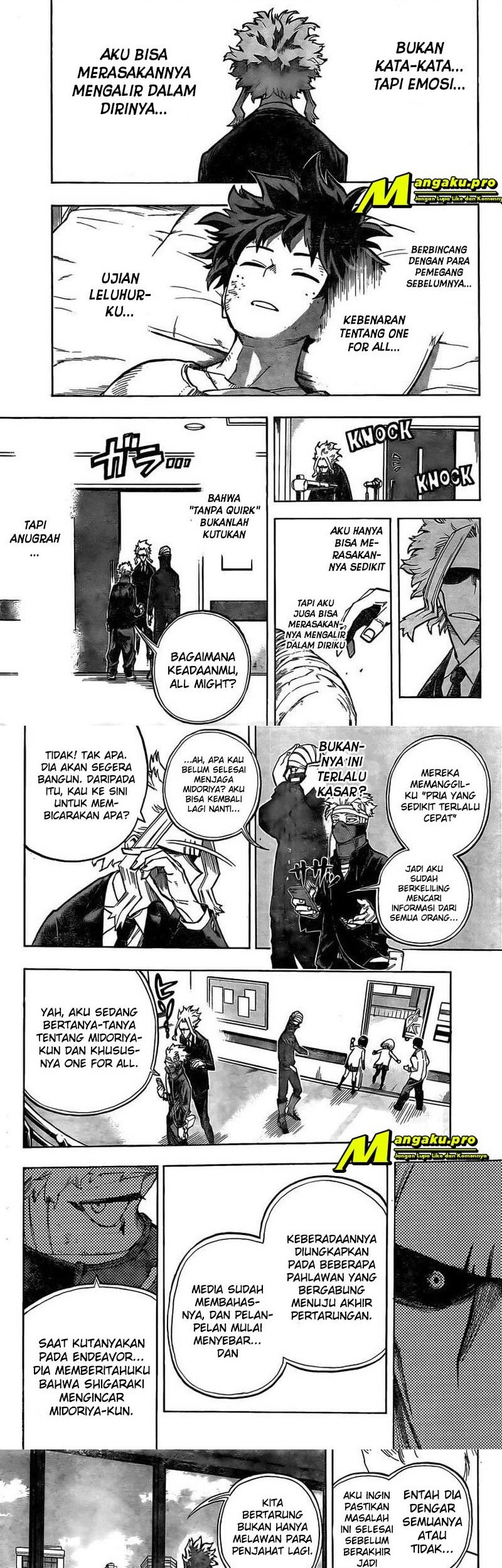 Boku no Hero Academia Chapter 306 Gambar 3