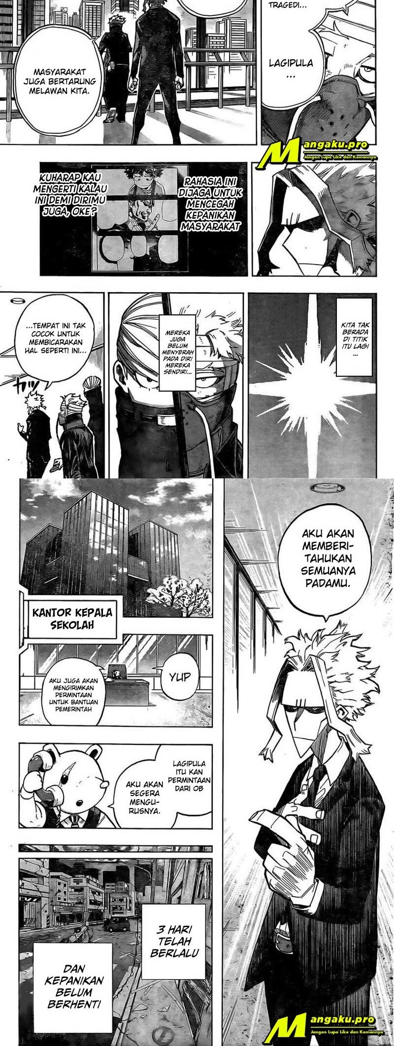 Boku no Hero Academia Chapter 306 Gambar 4
