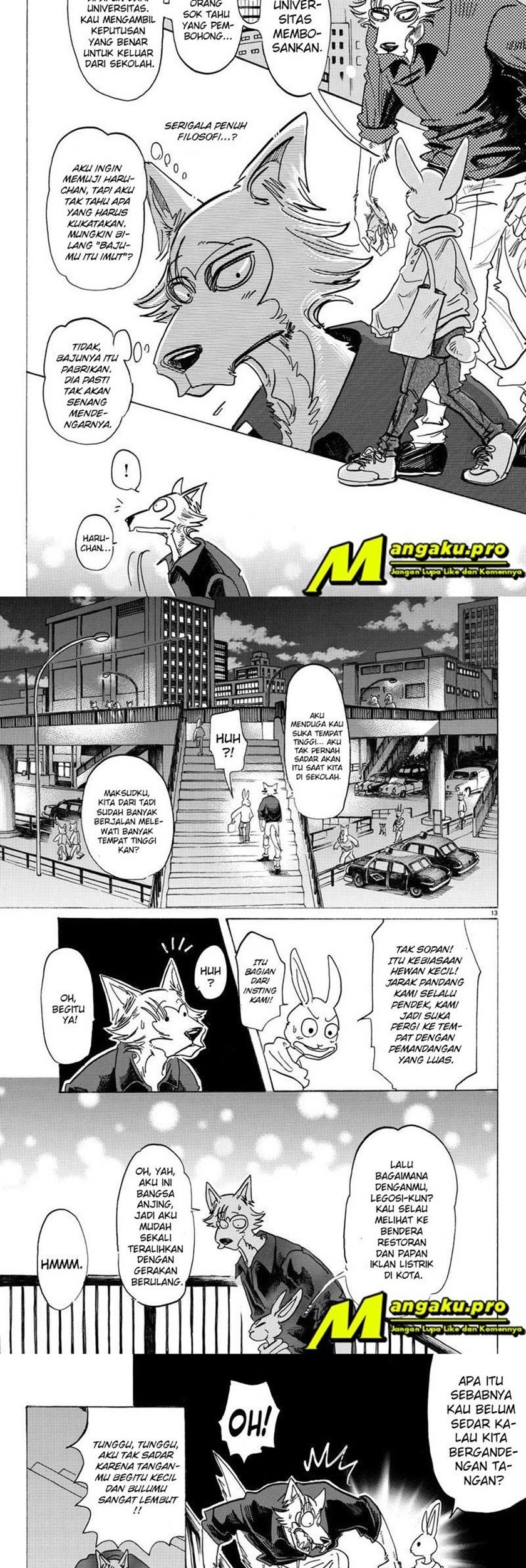 Beastars Chapter 121 Gambar 9