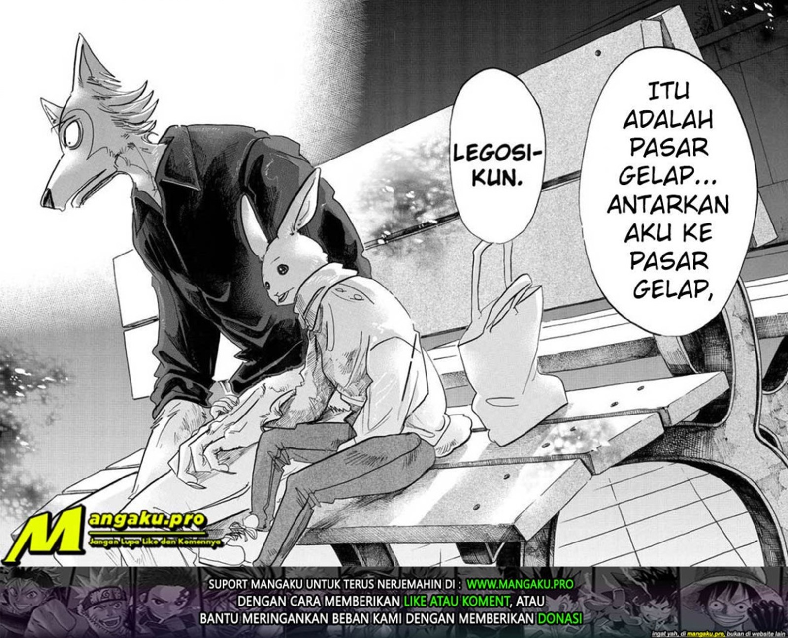 Beastars Chapter 121 Gambar 13