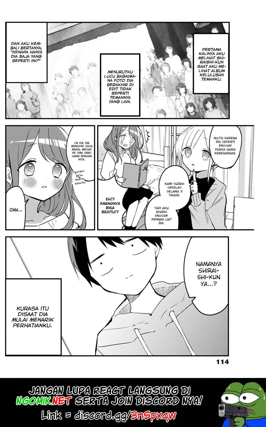 Kubo-san wa Boku (Mobu) wo Yurusanai Chapter 44 Gambar 3