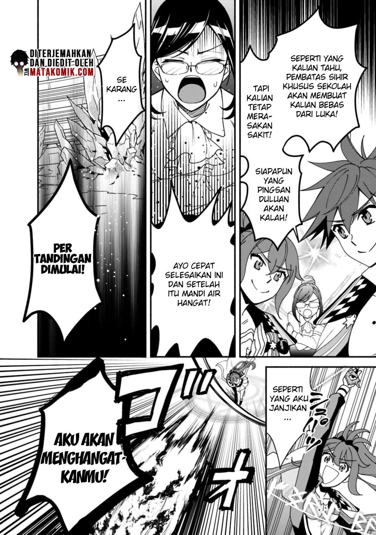 Doryoku Shisugita Sekai Saikyou no Butouka ha, Mahou Sekai wo Yoyuu de Ikinuku Chapter 06 Gambar 11