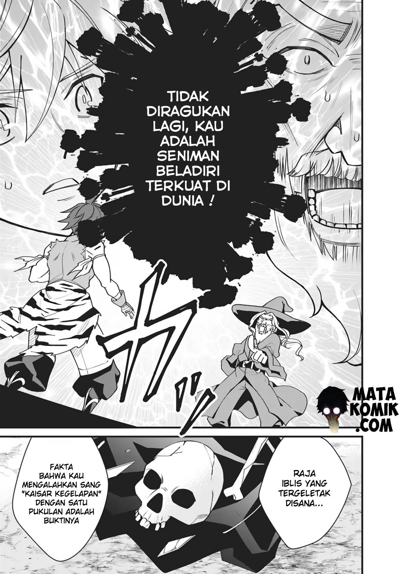 Doryoku Shisugita Sekai Saikyou no Butouka ha, Mahou Sekai wo Yoyuu de Ikinuku Chapter 02 Gambar 4