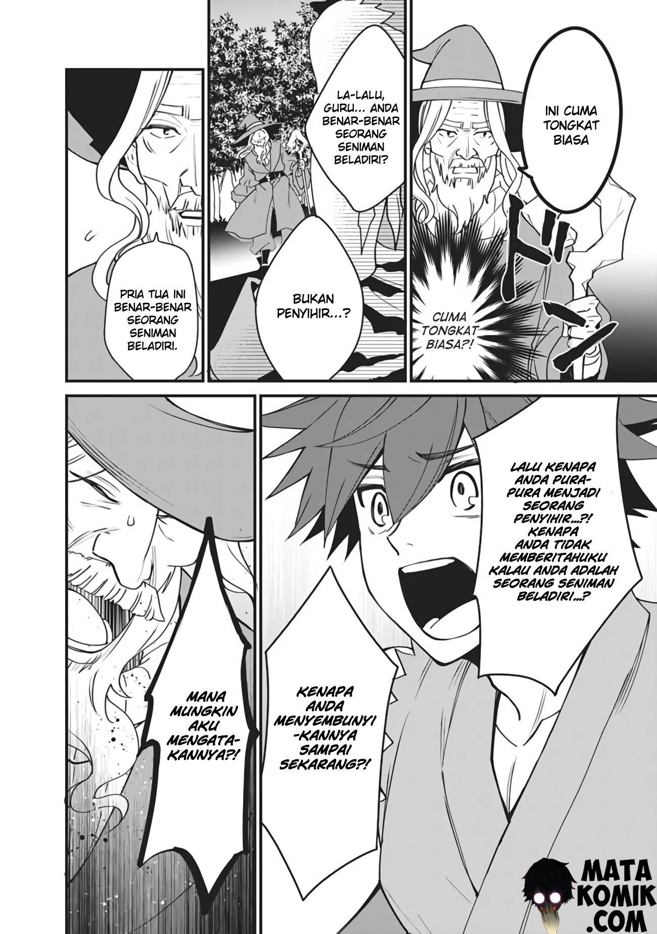 Doryoku Shisugita Sekai Saikyou no Butouka ha, Mahou Sekai wo Yoyuu de Ikinuku Chapter 02 Gambar 7