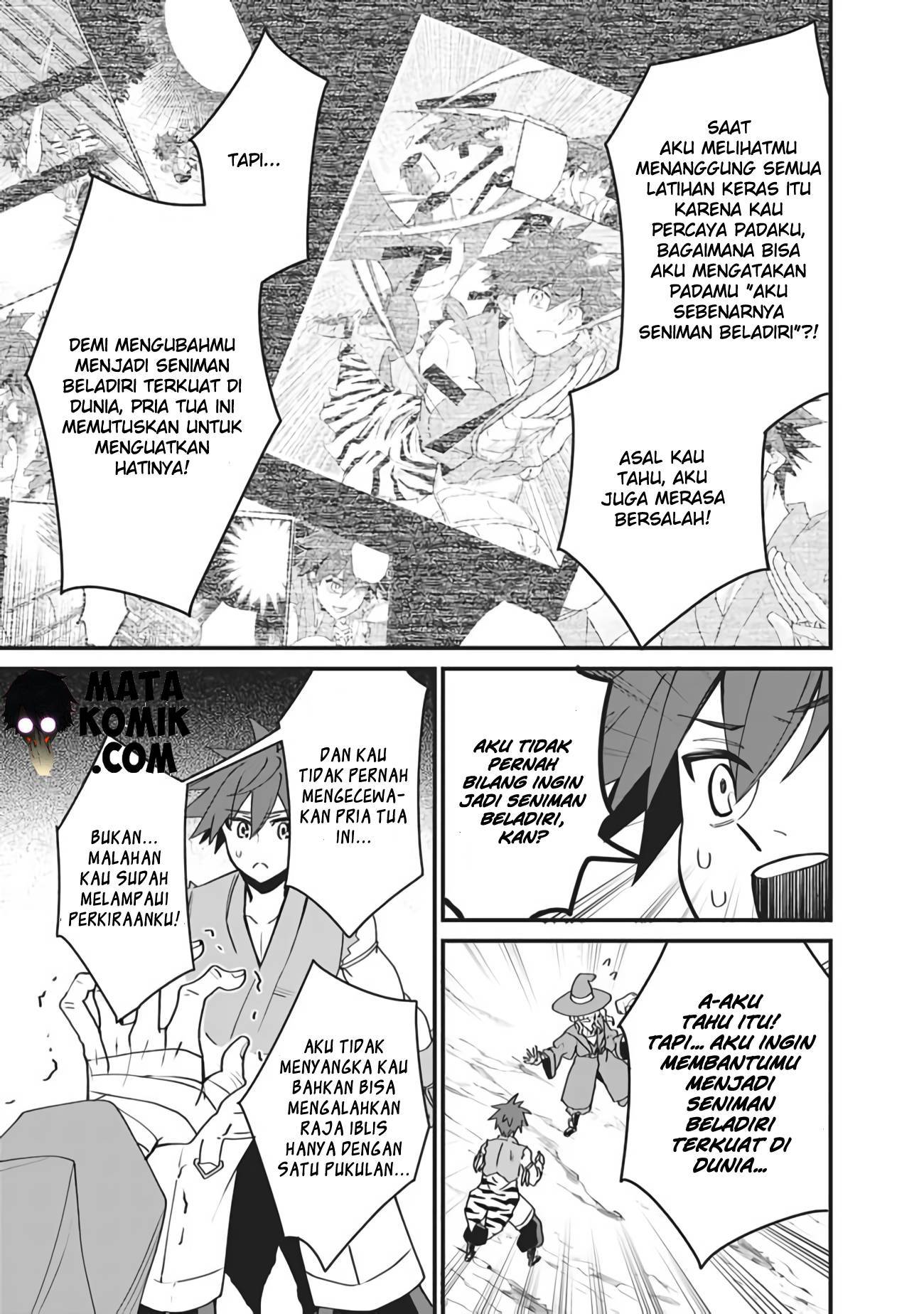 Doryoku Shisugita Sekai Saikyou no Butouka ha, Mahou Sekai wo Yoyuu de Ikinuku Chapter 02 Gambar 8