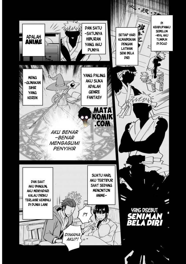 Doryoku Shisugita Sekai Saikyou no Butouka ha, Mahou Sekai wo Yoyuu de Ikinuku Chapter 01 Gambar 4