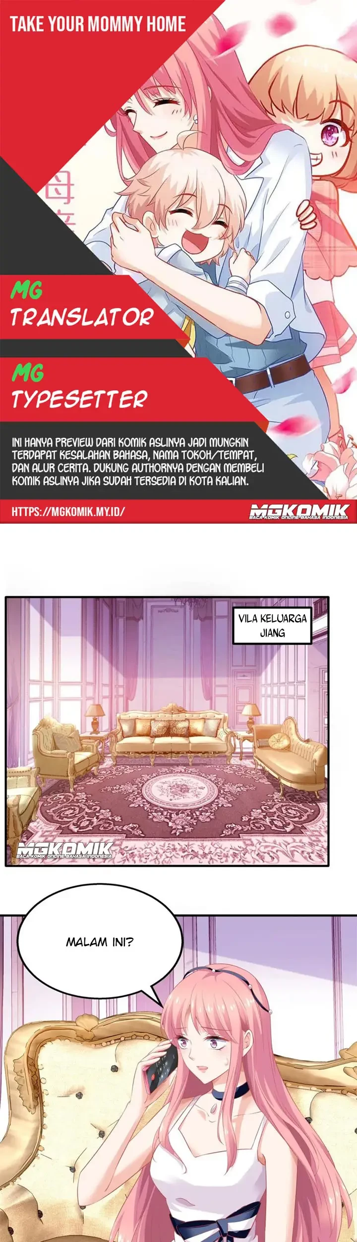 Baca Komik Take Your Mommy Home Chapter 222 Gambar 1