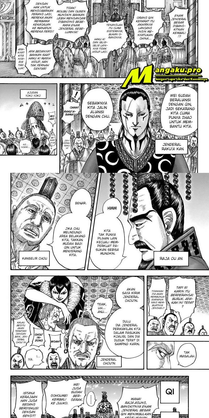 Manga Kingdom Chapter 673 gambar nomor 2