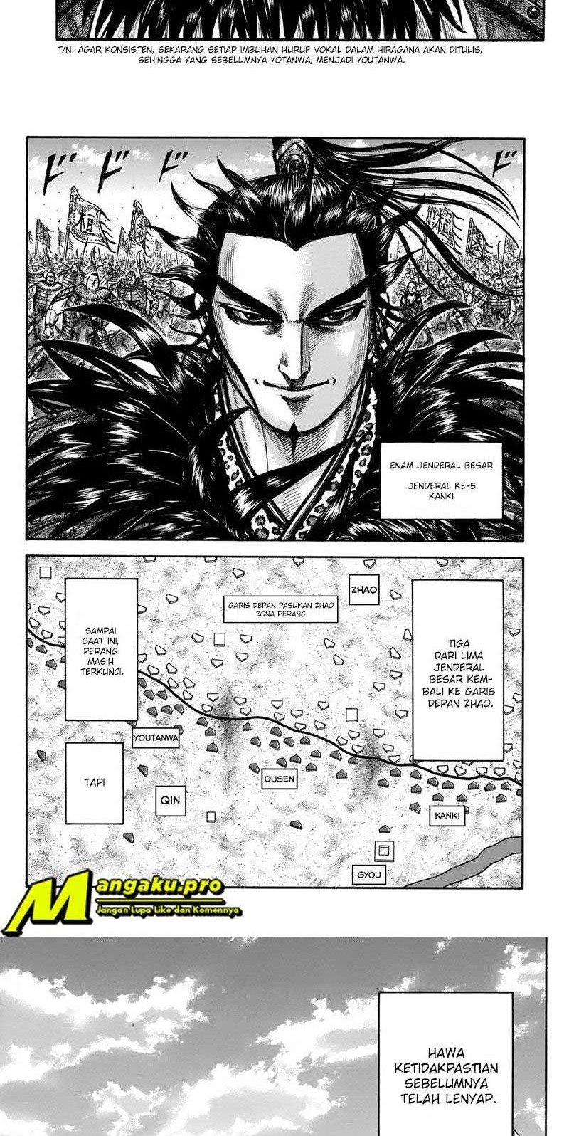 Kingdom Chapter 673 Gambar 8