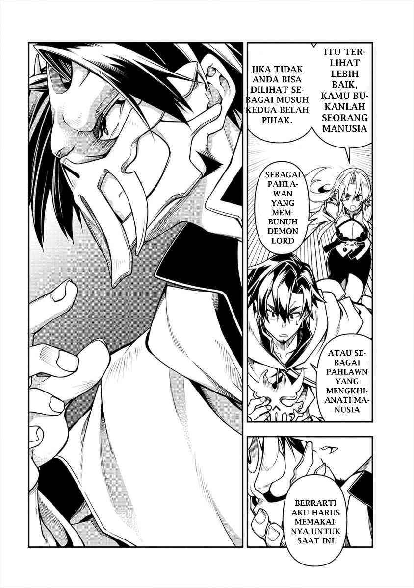Manadeshi ni Uragirarete Shinda Ossan Yuusha, Shijou Saikyou no Maou Toshite Ikikaeru Chapter 01.2 Gambar 13