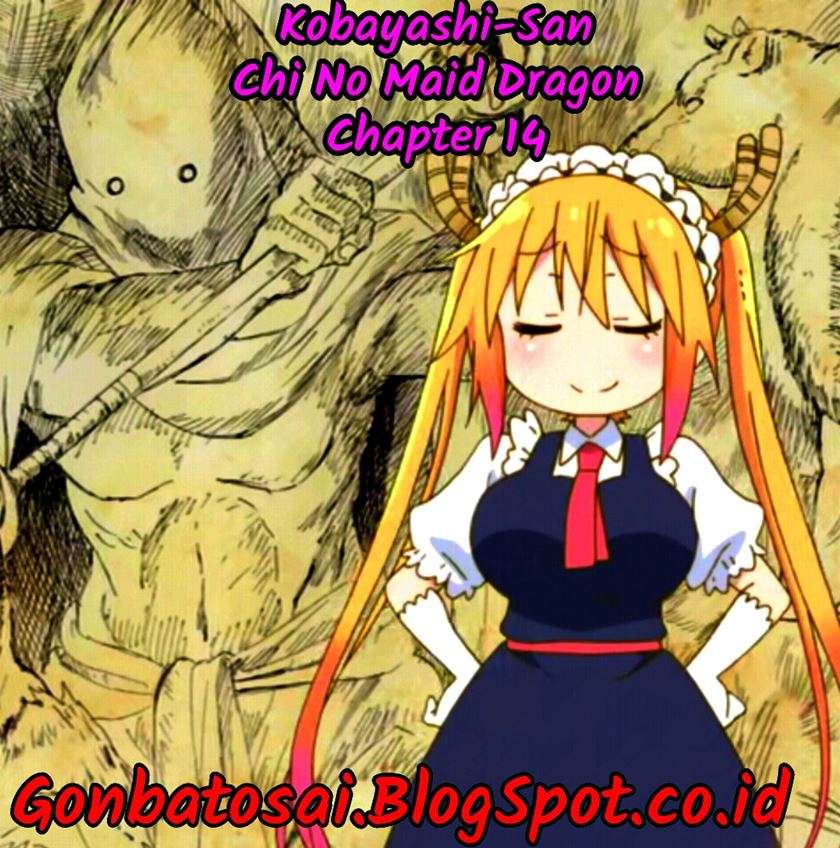Baca Komik Kobayashi-san Chi no Maid Dragon Chapter 14 Gambar 1
