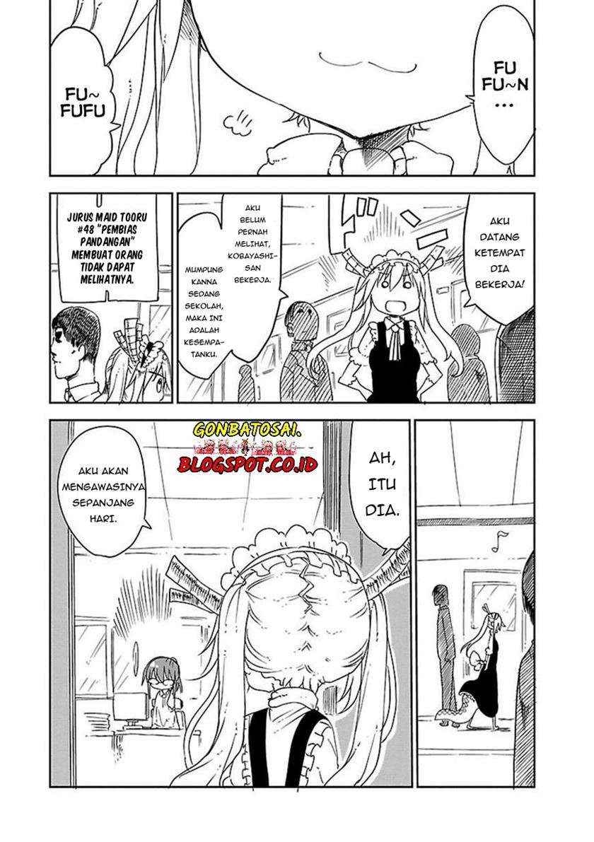 Kobayashi-san Chi no Maid Dragon Chapter 14 Gambar 4