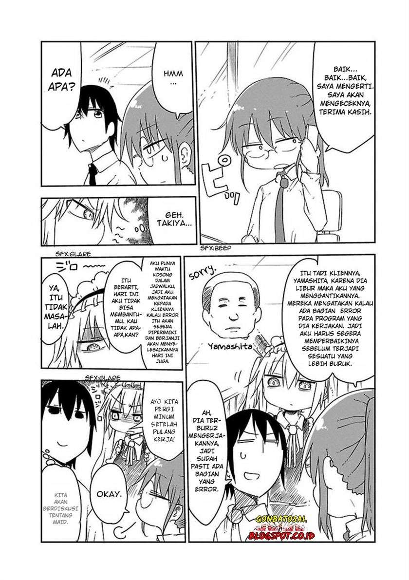 Kobayashi-san Chi no Maid Dragon Chapter 14 Gambar 5