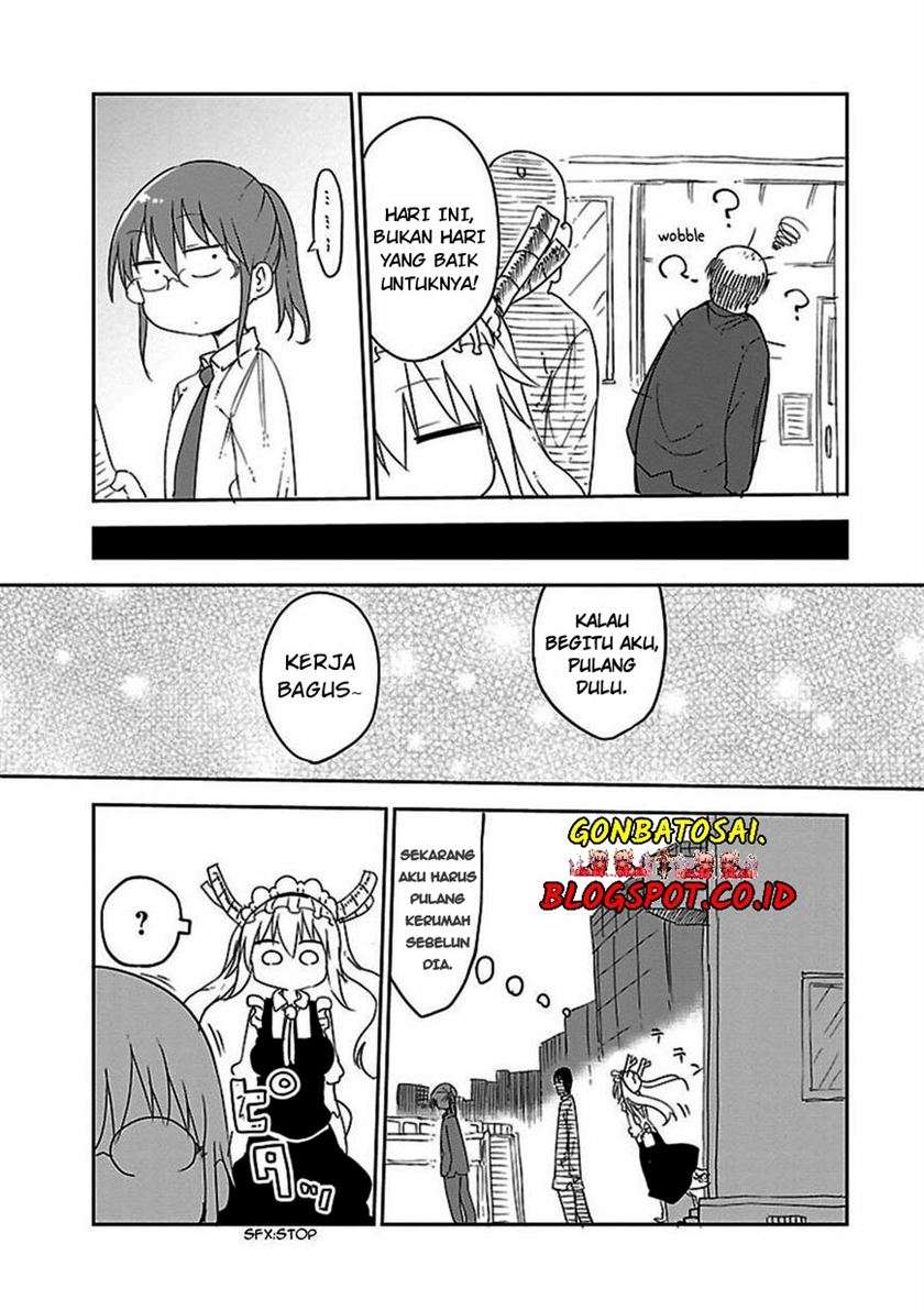 Kobayashi-san Chi no Maid Dragon Chapter 14 Gambar 9
