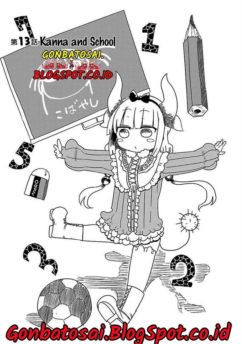 Baca Manga Kobayashi-san Chi no Maid Dragon Chapter 13 Gambar 2