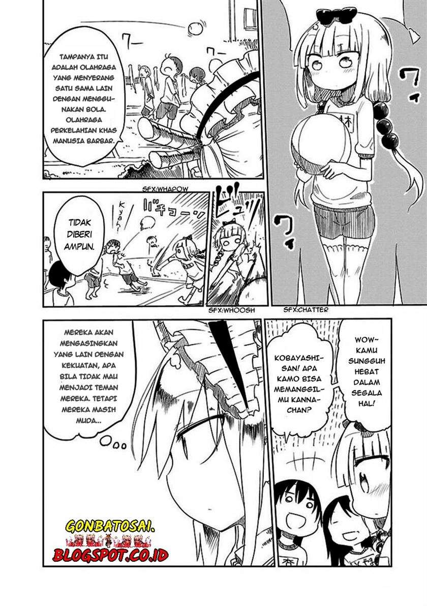 Kobayashi-san Chi no Maid Dragon Chapter 13 Gambar 7