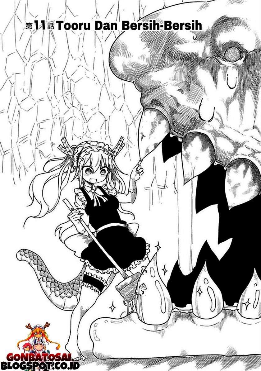 Kobayashi-san Chi no Maid Dragon Chapter 11 Gambar 5
